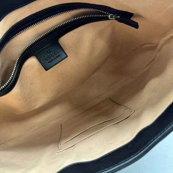 100% Authentic GUCCI Soho Leather Shoulder Bag 644-081924 - Picture 15 of 16